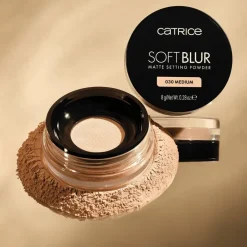 Soft Blur 030 Medium Matte Setting Powder|Catrice Hot