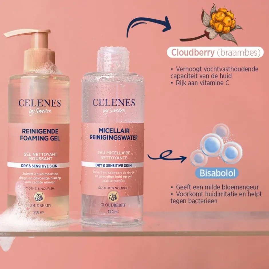 CELENES BY SWEDEN Micellair Water< Gezichtsreiniging