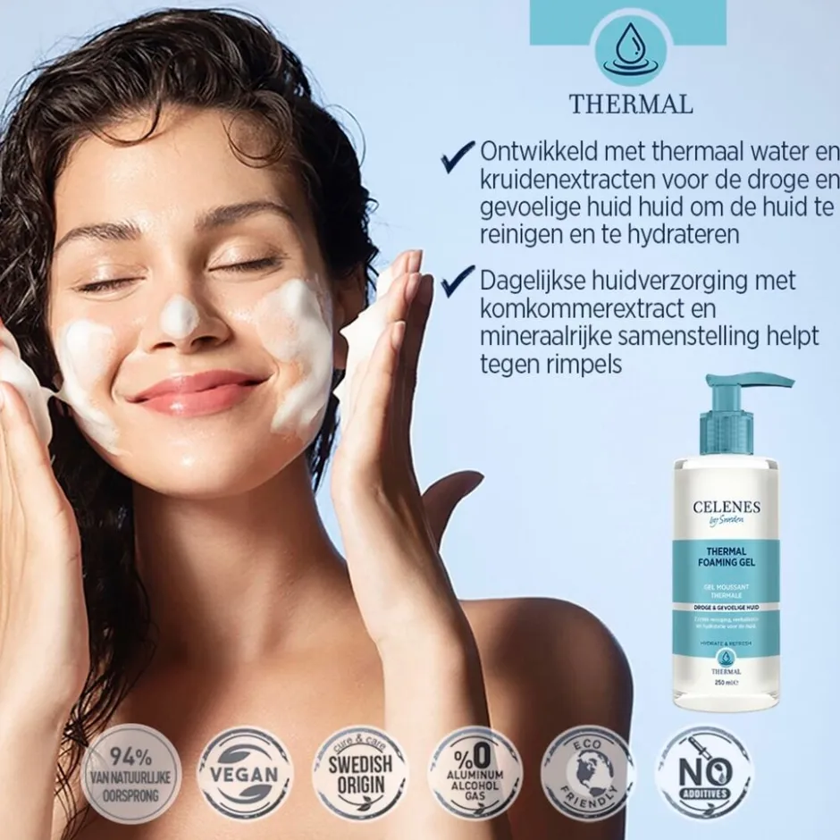 Thermal Foaming Gel|CELENES BY SWEDEN Hot