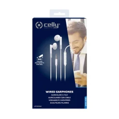 UP300 Stereo Oordopjes 3.5mm Wit|Celly Clearance