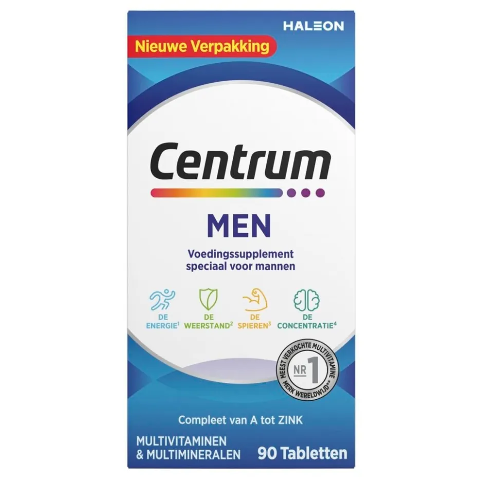 Centrum Men Multivitaminen Tabletten< Vitamines
