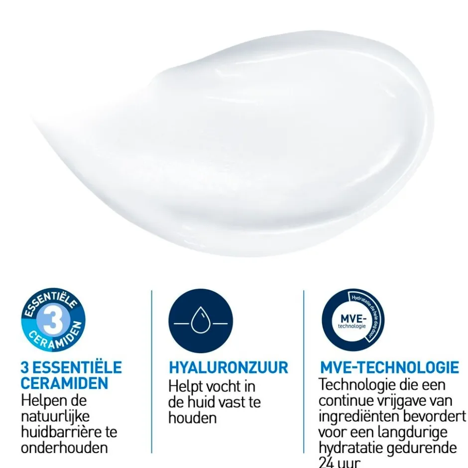 CeraVe Hydraterende Crème Navulling< Dermacare|Dagcreme