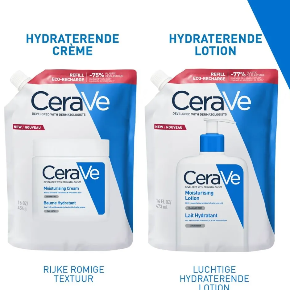 CeraVe Hydraterende Crème Navulling< Dermacare|Dagcreme