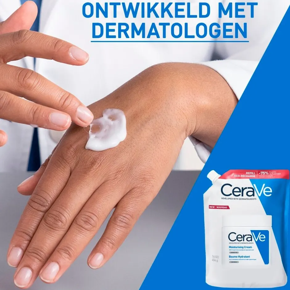 CeraVe Hydraterende Crème Navulling< Dermacare|Dagcreme