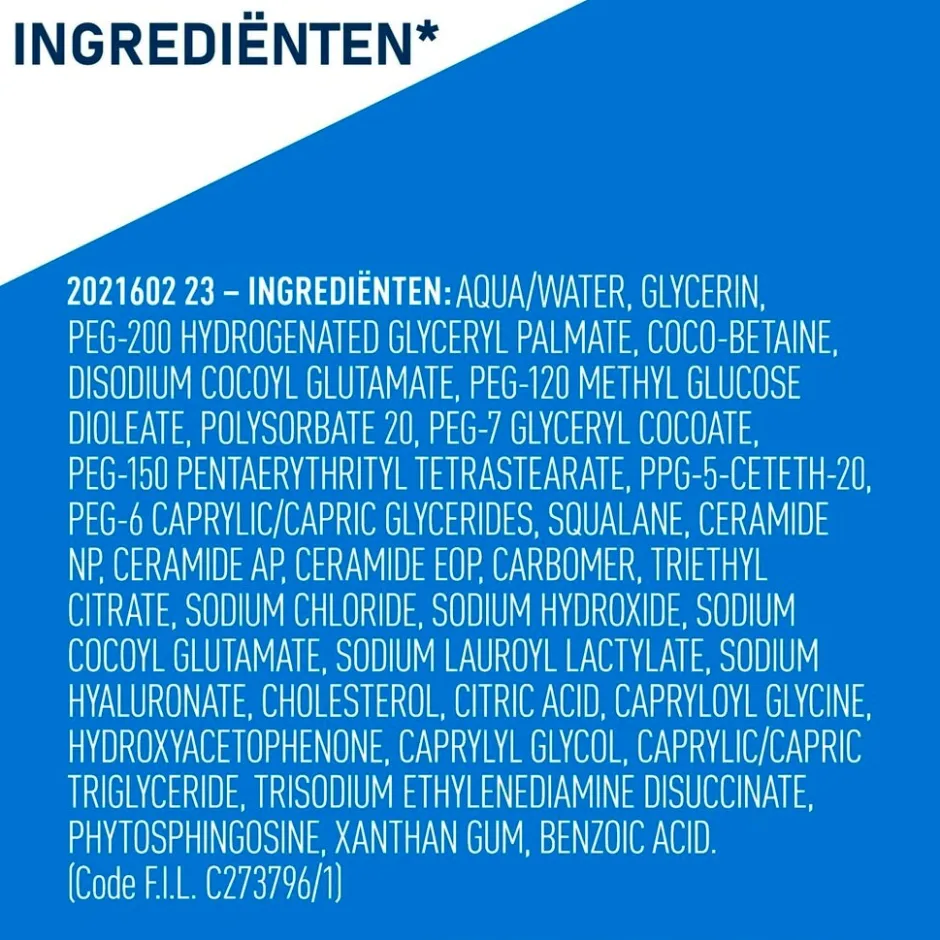 CeraVe Hydraterende Schuimende Reinigingsolie< Dermacare|Gezichtsreiniging