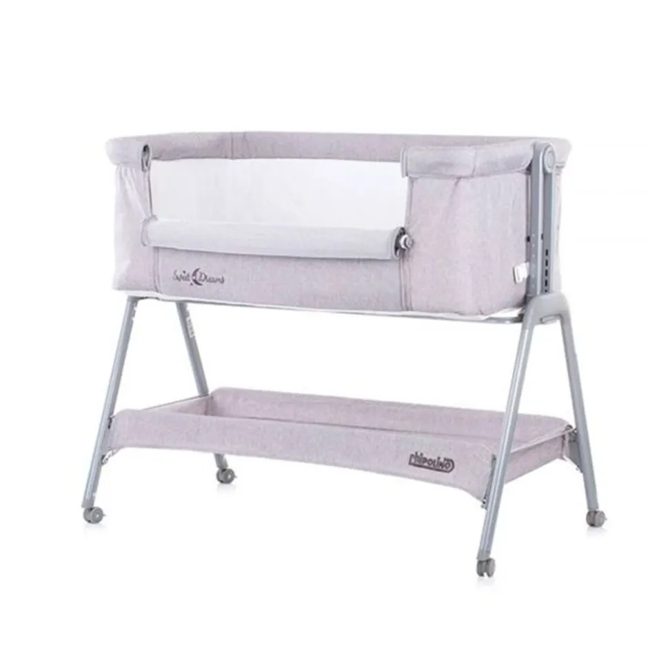 Sweet Dreams Wieg/Co-sleeper met Wieltjes|Chipolino Hot