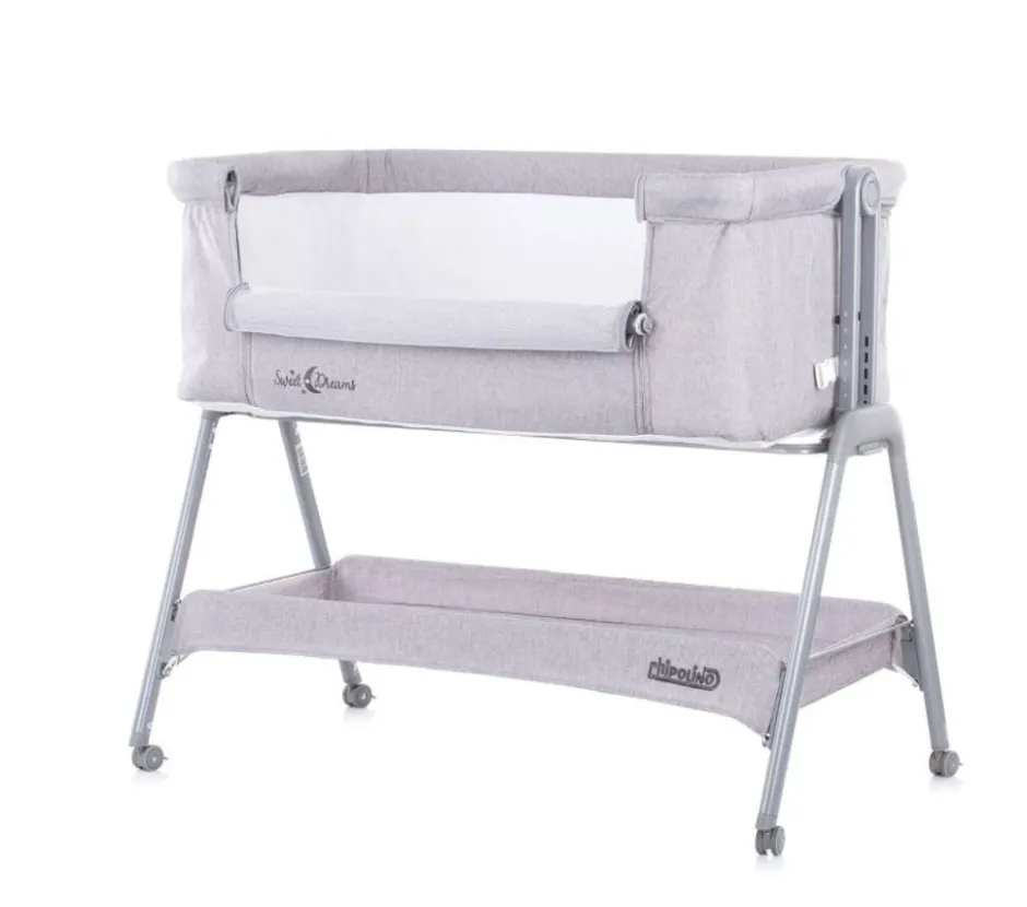 Sweet Dreams Wieg/Co-sleeper met Wieltjes|Chipolino Hot