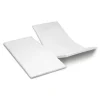 Cinderella Dubbele Splittopper Hoeslaken Jersey Katoen Stretch - white 180x200/210cm< Slapen