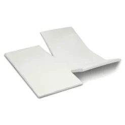 Dubbele Splittopper Hoeslaken Katoen Satijn Sunday - ivory 180x210cm|Cinderella Discount