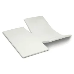 Cinderella Dubbele Splittopper Hoeslaken Jersey Katoen Stretch - ivory 180x200/210cm< Slapen