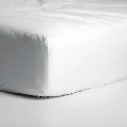 Cinderella Hoeslaken Basic Katoen 30cm Hoekhoogte - white 180x210cm< Slapen