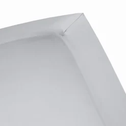 Cinderella Hoeslaken Basic Katoen 40cm Hoekhoogte - light grey 180x210cm< Slapen