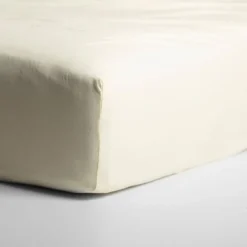 Cinderella Hoeslaken Dubbel Jersey Stretch 30cm Hoek - ivory 180x200/210cm< Slapen