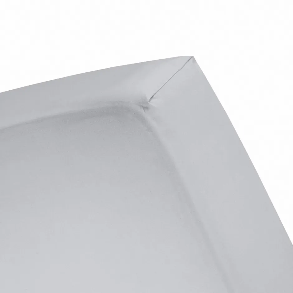 Hoeslaken Dubbel Jersey Stretch 40cm Hoek - light grey 160x200/210cm|Cinderella Hot