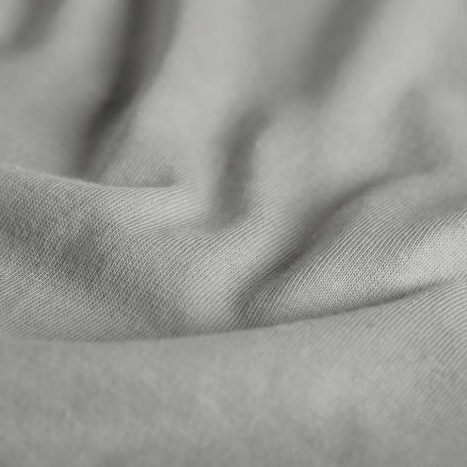 Hoeslaken Dubbel Jersey Stretch 40cm Hoek - light grey 90x200/210cm|Cinderella Outlet