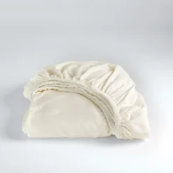 Hoeslaken Dubbel Jersey Stretch 30cm Hoek - ivory 80/90x210/220 - 100x200cm|Cinderella Hot