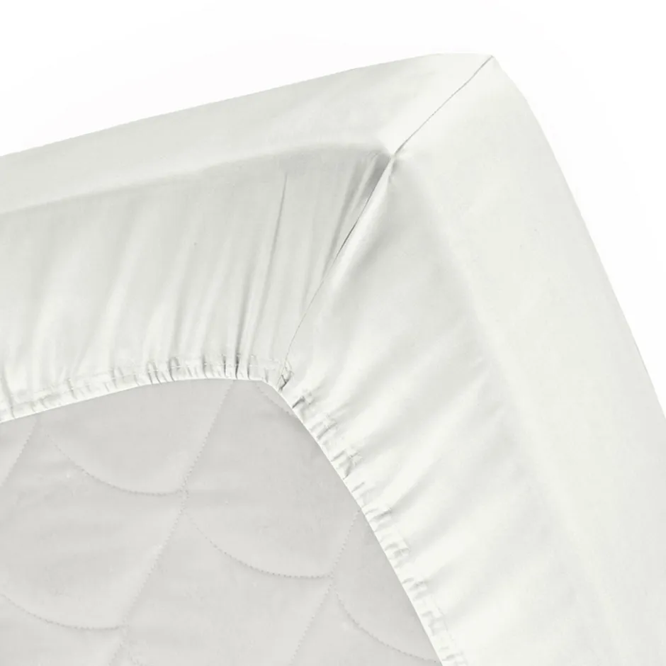Hoeslaken Jersey Stretch 30cm Hoge Hoek - ivoor 160x200cm|Cinderella Best
