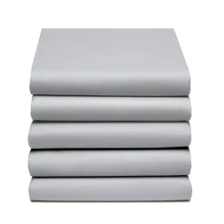 Cinderella Splittopper Hoeslaken Jersey Katoen Stretch Single Split - light grey 160x200/210cm< Slapen