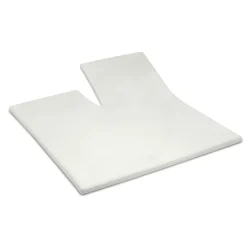 Cinderella Splittopper Single Split Hoeslaken Katoen Satijn - ivoor 160x200cm< Slapen
