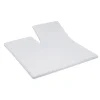 Splittopper Single Split Hoeslaken Katoen Satijn - light grey 160x200cm|Cinderella Best
