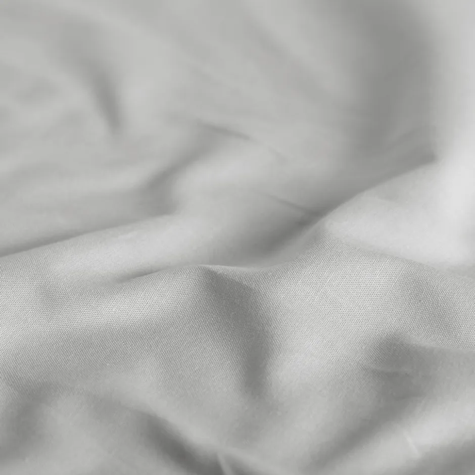 Cinderella Topper Hoeslaken Basic Katoen - light grey 180x220cm< Slapen