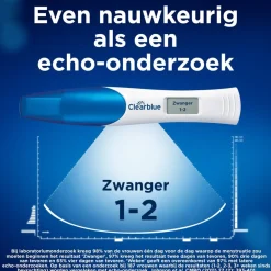 Clearblue Digitale Zwangerschapstest met Wekenindicator< Zelftesten