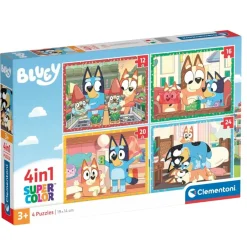 Clementoni 4-in-1 Puzzel|Bluey New