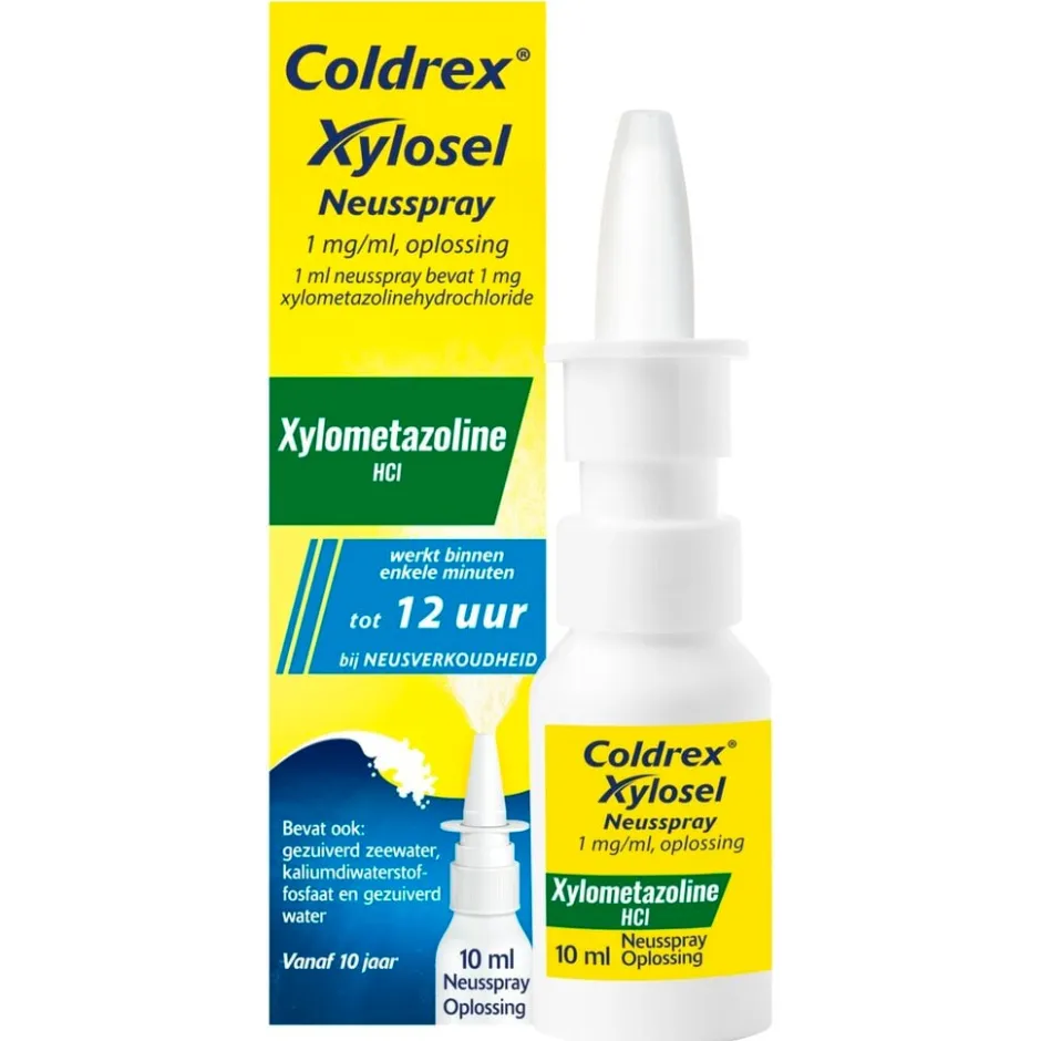 Coldrex Xylosel Neusspray< Luchtwegen