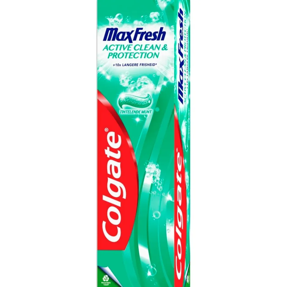 Colgate Max Fresh Active & Clean Protect Tandpasta< Tandpasta