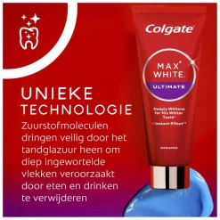 Colgate Max White Ultimate Radiance Tandpasta< Tandpasta
