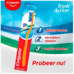 Colgate Triple Action Medium Tandenborstels< Tandenborstels