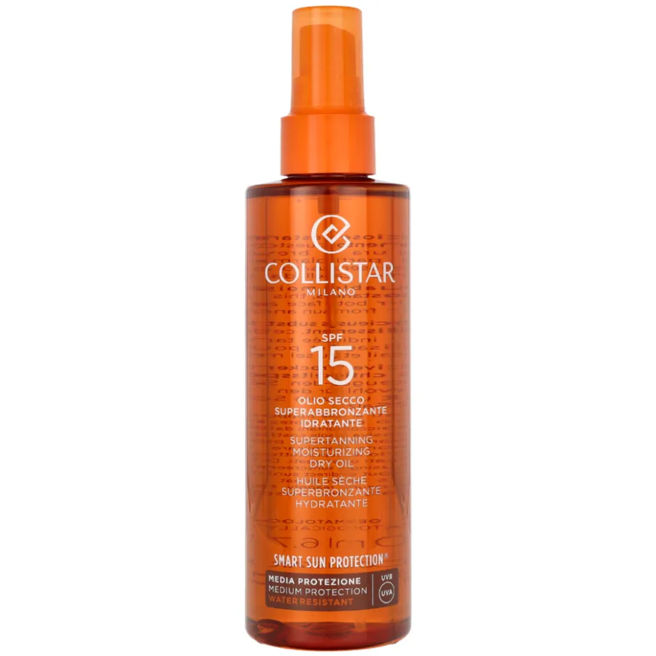 Supertanning Dry Oil SPF15 200ml|Collistar Online