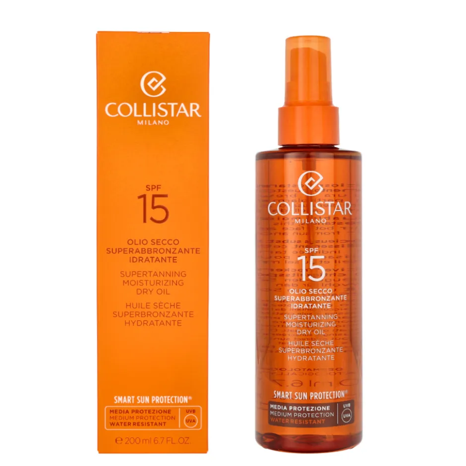 Supertanning Dry Oil SPF15 200ml|Collistar Online