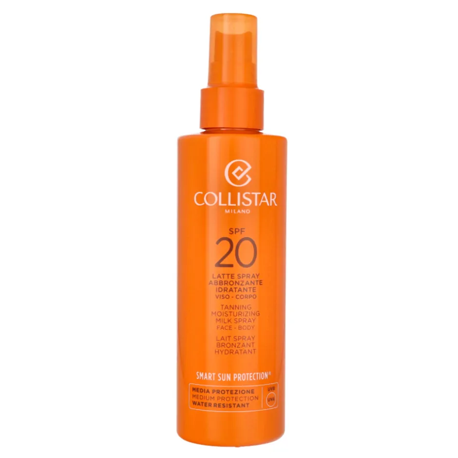 Collistar Tanning Moisturizing Milk Face-Body SPF20 200ml< Scrub