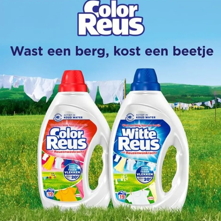 Witte Reus Color Reus Vloeibaar Wasmiddel< Wasmiddel