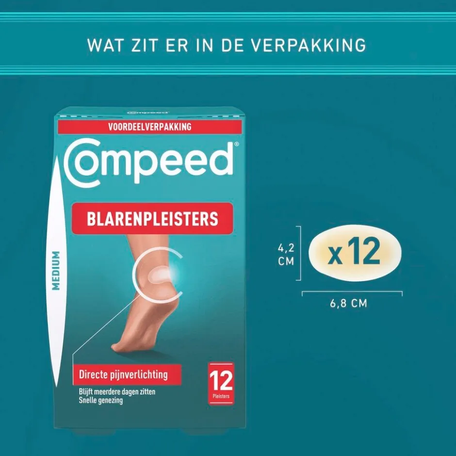 Compeed Medium Blarenpleisters< Blaren|Pleisters
