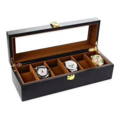 Luxe Houten Horloge Box Geschikt voor Horloges en Sieraden|Confibel Online