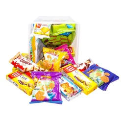 Cookies & snacks maandpakket Jules Destrooper, Lotus, LU, Kinder & Meli| Sale