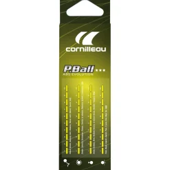 Cornilleau P-ball *** 3 st. Tafeltennisballen< Tafeltennisballetjes