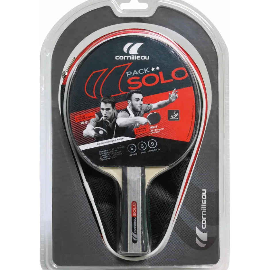 Solo Sport Pack Tafeltennisbatjes|Cornilleau Hot