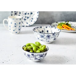 Cosy & Trendy 4 Stuks Flor Azul Kommetjes Porselein| Hot