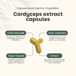 Cordyceps Extract Capsules 400 mg|Cupplement New