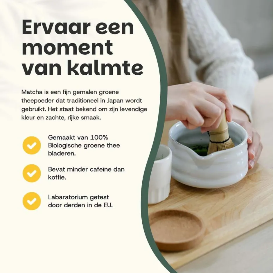 Matcha Poeder Ceremonial Grade|Cupplement