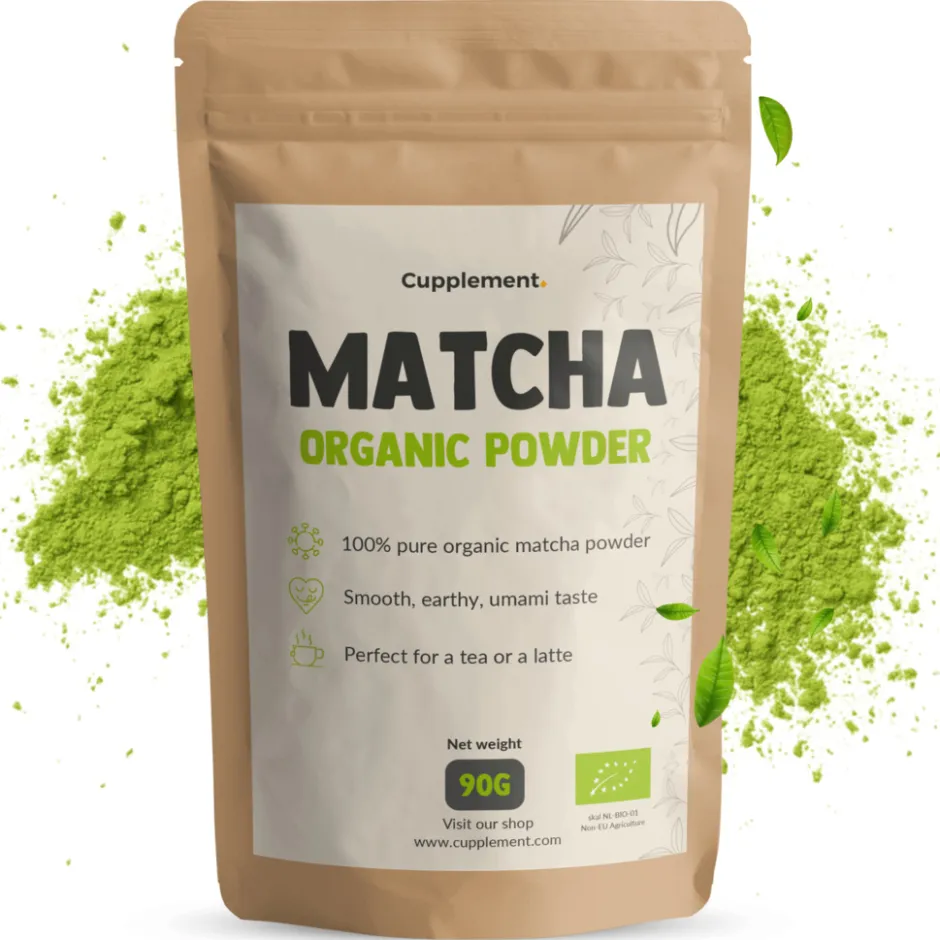 Cupplement Matcha Thee Poeder Biologisch< Maaltijdverrijkers