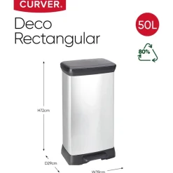 Decobin Prullenbak 50L|Curver Hot