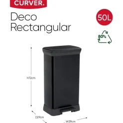 Decobin Prullenbak 50L|Curver