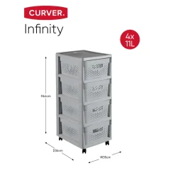 Curver Infinity Dots Ladesysteem< Opbergen