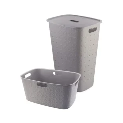Curver Softex Wasbox met Deksel + Wasmand< Opbergen