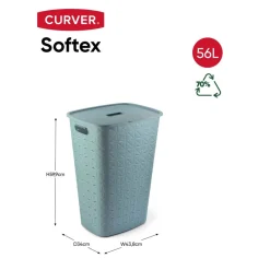 Curver Softex Wasbox met Deksel + Wasmand< Opbergen