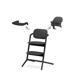 Lemo 3-in-1 Kinderstoel met Babyset en Eetblad|Cybex Clearance